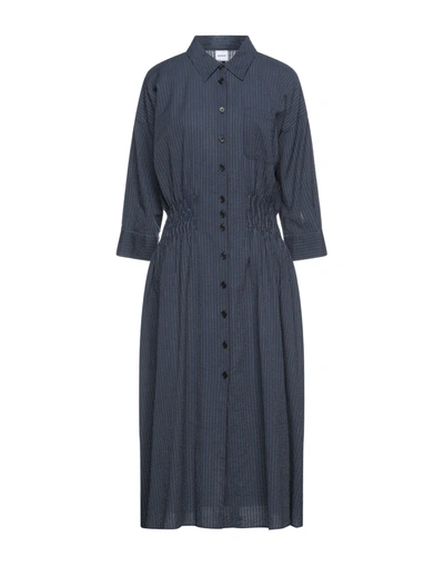 Aspesi Midi Dresses In Dark Blue