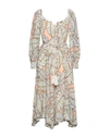 Sfizio Midi Dresses In White