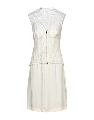 Stella Mccartney Midi Dresses In White
