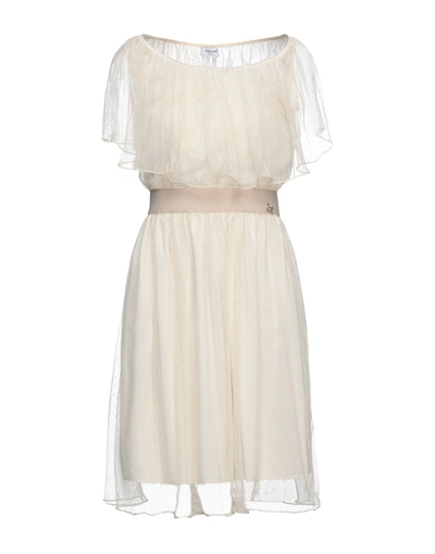 Blugirl Blumarine Midi Dresses In Ivory