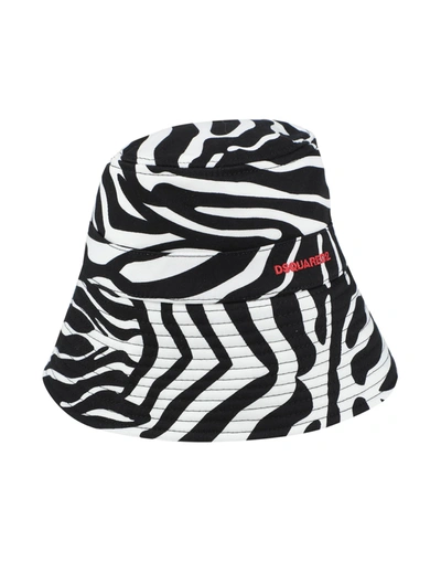 Dsquared2 Hats In Black