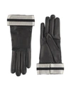 Giorgio Armani Gloves In Black