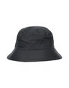 Barbour Waxed Cotton Bucket Hat In Blue