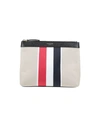 Thom Browne Pouches In Beige