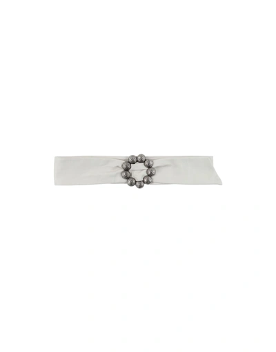 Maison Margiela Belts In Ivory