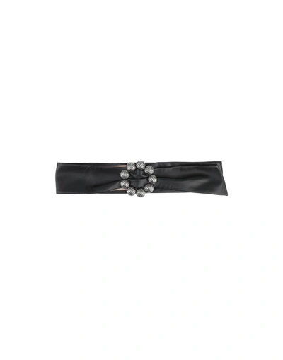 Maison Margiela Belts In Black