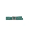 Maison Margiela Belts In Emerald Green