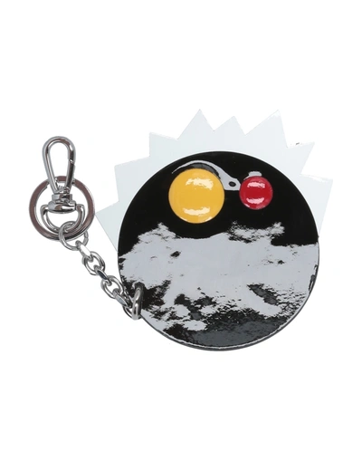 Maison Margiela Key Rings In Black