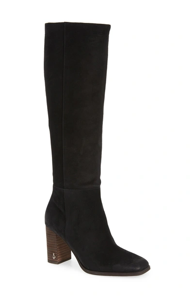 Sam Edelman Olly Knee High Boot In Black