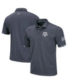 Colosseum Men's Big And Tall Charcoal Texas A M Aggies Oht Military-inspired Appreciation Digital Camo Polo Sh In Charcoal