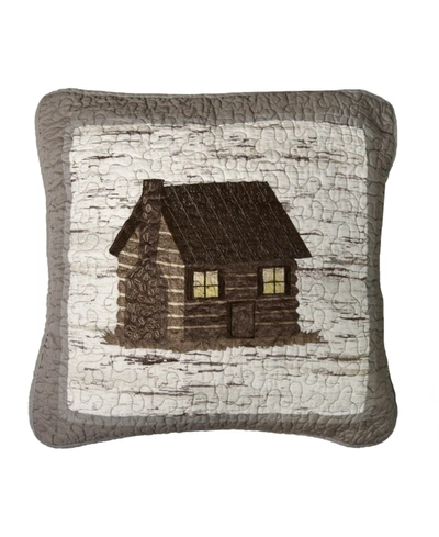 American Heritage Textiles Birch Forest Critters Decorative Pillow, 18" X 18" In Multi