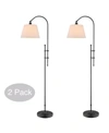 LITE SOURCE DUANE FLOOR LAMP, SET OF 2