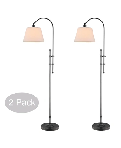 Lite Source Duane Floor Lamp, Set Of 2 In Dark Bronze