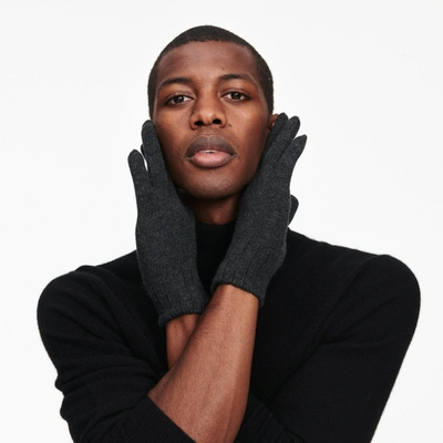 Naadam The Essential Cashmere Gloves In Smoke