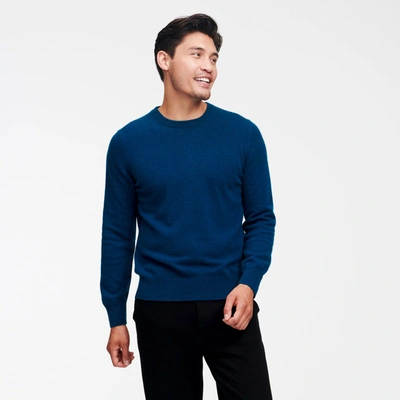 Naadam The Original Cashmere Sweater Mens In Peacock Blue