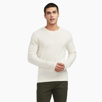 Naadam The Original Cashmere Sweater Mens In White