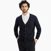 Naadam Fancy Cashmere Cardigan In Navy