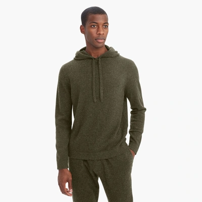 Naadam The Essential Cashmere Hoodie In Olive