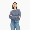 NAADAM CASHMERE RIBBED CROPPED SWEATER