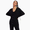 Naadam Cashmere Boyfriend Cardigan In Black