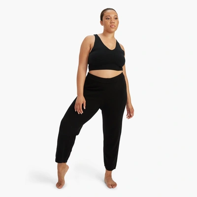 Naadam Cashmere Cropped Pant In Black