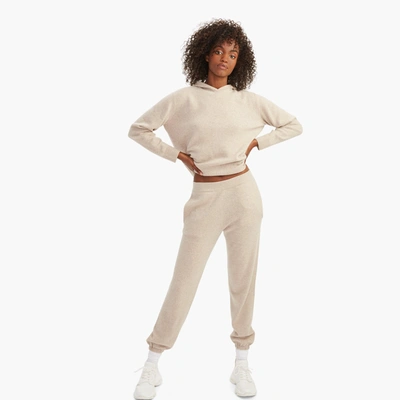 Naadam Recycled Cashmere Jogger In Oatmeal