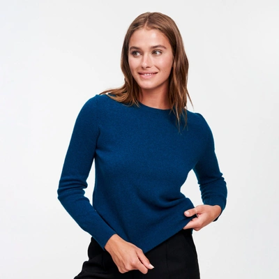 Naadam The Original Cashmere Sweater Women's In Peacock Blue