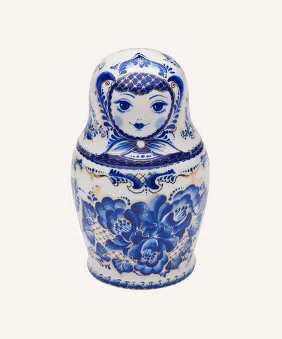 Vilshenko Winter Doll Scented Candle 230g In Blue