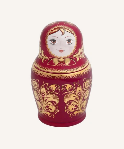 Vilshenko Autumn Doll Scented Candle 230g In Red