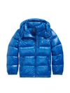 Polo Ralph Lauren Kids' Little Boy's Glossed Down Jacket In Blue