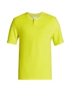 Bottega Veneta Towelling Short-sleeve Shirt In Kiwi