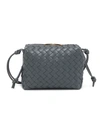 Bottega Veneta Medium Loop Intrecciato Bag In Thunder