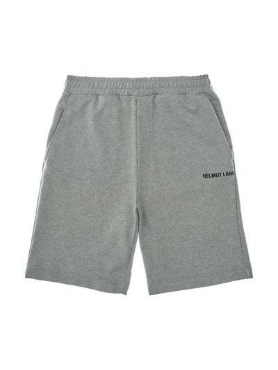 Helmut Lang Men's Core Logo Terry Sweat Shorts In Vapor Heat