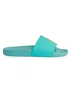 JW ANDERSON MEN'S LOGO-EMBOSSED POOL SLIDES