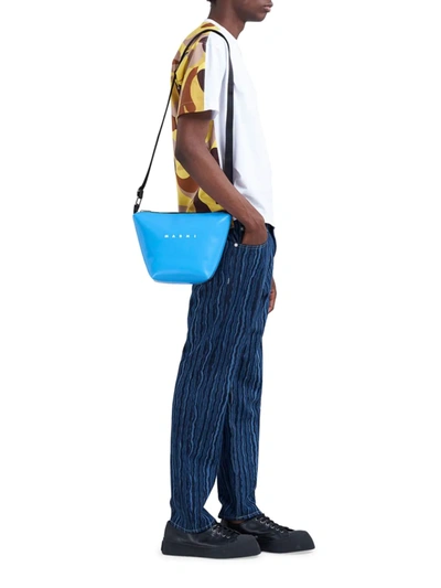 MARNI Tribeca Box Shoulder Bag（ブラック×ブルー） 44532625?w=400