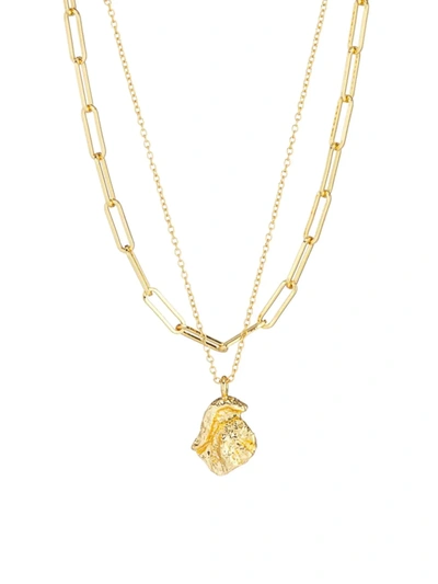 Amber Sceats Zaya Rue 24k Gold-plated Layered Necklace