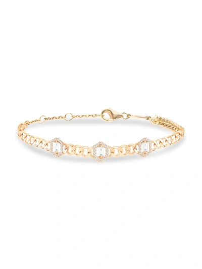 Djula Women's Sublissime N2 18k Yellow Gold & Diamond Bracelet