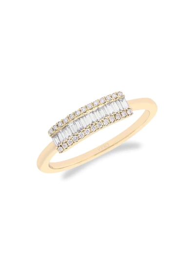 Djula Eclat 18k Yellow Gold & Diamond Ring In Or Jaune