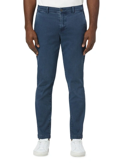 Hudson Slim Straight Chino Pants In Blue
