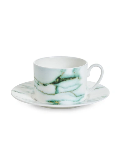 Prouna Marble Tea Cup & Saucer Set