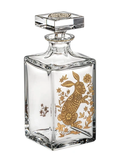 Vista Alegre Golden Rabbit Whisky Decanter