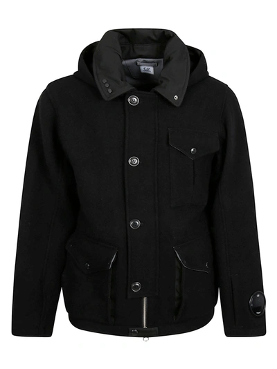 C.p. Company Duffel La Mille Jacket In Black | ModeSens