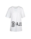 Mm6 Maison Margiela Reversed Logo Cotton T-shirt In White