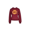 DSQUARED2 WOMENS BORDEAUX jumper