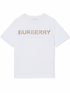 Burberry Eugene - Cotton T-shirt With Embroidered Logo