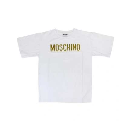Moschino Kids' Maxi Tshirt T-shirt In White