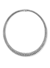 John Hardy Sterling Silver Classic Chain Graduated Chain Necklace, 18 In Metallic
