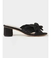 Loeffler Randall Emilia Pleated Knot Mule In Black