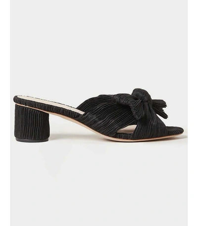 Loeffler Randall Mules Emilia Aus Polyesther Schwarz In Black