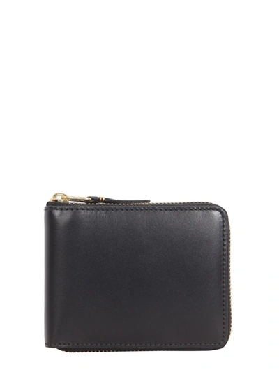 Comme Des Garçons Zipped Classic Wallet In Black